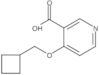 4-(Cyclobutylmethoxy)-3-pyridinecarboxylic acid