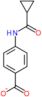 4-[(cyclopropylcarbonyl)amino]benzoic acid