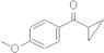 Cyclopropyl 4-methoxyphenyl ketone