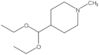 4-(Diethoxymethyl)-1-methylpiperidine