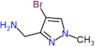 1-(4-bromo-1-methyl-1H-pyrazol-3-yl)methanamine