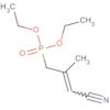 Phosphonic acid, (3-cyano-2-methyl-2-propenyl)-, diethyl ester