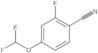 4-(Difluoromethoxy)-2-fluorobenzonitrile