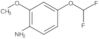 4-(Difluoromethoxy)-2-methoxybenzenamine
