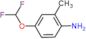 4-(difluoromethoxy)-2-methylaniline