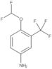 4-(Difluoromethoxy)-3-(trifluoromethyl)benzenamine