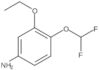 4-(Difluoromethoxy)-3-ethoxybenzenamine