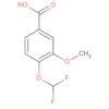 Benzoic acid, 4-(difluoromethoxy)-3-methoxy-