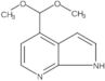 4-(Dimetossimetil)-1H-pirrolo[2,3-b]piridina