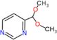 4-(dimethoxymethyl)pyrimidine