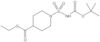 Ethyl 1-[[[(1,1-dimethylethoxy)carbonyl]amino]sulfonyl]-4-piperidinecarboxylate