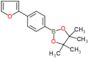 2-(4-furan-2-ylphenyl)-4,4,5,5-tetramethyl-1,3,2-dioxaborolane