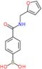 {4-[(furan-2-ylmethyl)carbamoyl]phenyl}boronic acid