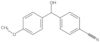 4-[Hydroxy(4-methoxyphenyl)methyl]benzonitrile