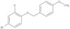 4-Bromo-2-fluoro-1-[[(4-methoxyphenyl)methyl]thio]benzene