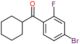 (4-bromo-2-fluoro-phenyl)-cyclohexyl-methanone