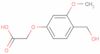 4-hydroxymethyl-3-methoxyphenoxyacetic acid
