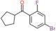 (4-Bromo-2-fluorophenyl)cyclopentylmethanone