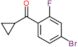 (4-bromo-2-fluoro-phenyl)-cyclopropyl-methanone