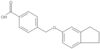 4-[[(2,3-Dihydro-1H-inden-5-yl)oxy]methyl]benzoic acid