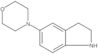 2,3-Dihydro-5-(4-morpholinyl)-1H-indole