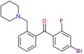 (4-bromo-2-fluoro-phenyl)-[2-(1-piperidylmethyl)phenyl]methanone