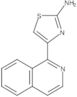 4-(1-Isoquinolinyl)-2-thiazolamine