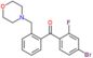 Methanone, (4-bromo-2-fluorophenyl)[2-(4-morpholinylmethyl)phenyl]-