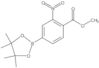 Benzoic acid, 2-nitro-4-(4,4,5,5-tetramethyl-1,3,2-dioxaborolan-2-yl)-, methyl ester