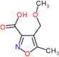 4-(methoxymethyl)-5-methyl-1,2-oxazole-3-carboxylic acid