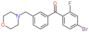 (4-bromo-2-fluoro-phenyl)-[3-(morpholinomethyl)phenyl]methanone