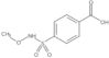 4-[(Methoxyamino)sulfonyl]benzoic acid