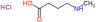 4-(methylamino)butanoic acid hydrochloride (1:1)