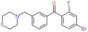 (4-bromo-2-fluoro-phenyl)-[3-(thiomorpholinomethyl)phenyl]methanone