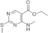 4-Methylamino-2-Methylsulfanyl-pyrimidine-5-carboxylic acid ethyl ester