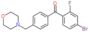 (4-bromo-2-fluoro-phenyl)-[4-(morpholinomethyl)phenyl]methanone