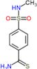 4-(methylsulfamoyl)benzenecarbothioamide