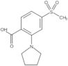 4-(Methylsulfonyl)-2-(1-pyrrolidinyl)benzoic acid