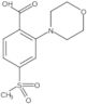 4-(Methylsulfonyl)-2-(4-morpholinyl)benzoic acid