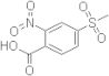 4-Methylsulfonyl-2-nitrobenzoic acid