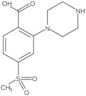 4-(Methylsulfonyl)-2-(1-piperazinyl)benzoic acid