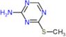 4-(methylsulfanyl)-1,3,5-triazin-2-amine