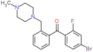 Methanone, (4-bromo-2-fluorophenyl)[2-[(4-methyl-1-piperazinyl)methyl]phenyl]-