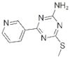 4-(METHYLTHIO)-6-(3-PYRIDYL)-1,3,5-TRIAZIN-2-AMINE