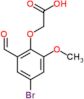 (4-bromo-2-formyl-6-methoxyphenoxy)acetic acid