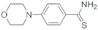 4-(4-Morpholinyl)benzenecarbothioamide