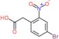 (4-bromo-2-nitrophenyl)acetic acid