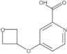 4-(3-Oxetanyloxy)-2-pyridinecarboxylic acid