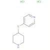 Pyridine, 4-(4-piperidinylthio)-, dihydrochloride