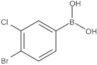 B-(4-Bromo-3-chlorophenyl)boronic acid